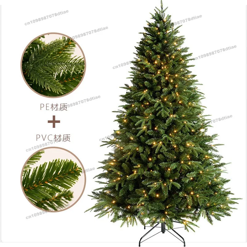 1.2 M 1.8 M PE Mixed Christmas Artificial Tree Encrypted Christmas Tree Source Factory Xmas Decoration Simulation Tree - Image 3