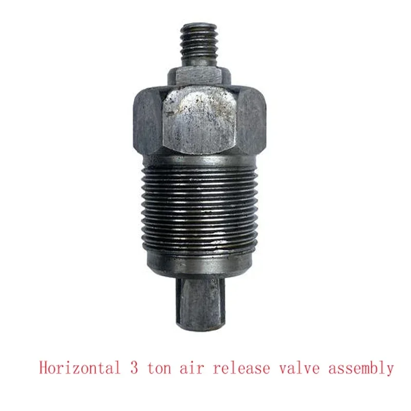 Horizontal 3-ton Jack Repair Accessories Air Release Screw Oil Drain Valve Assembly Pressure Relief Valve Drop Switch Drop Top D