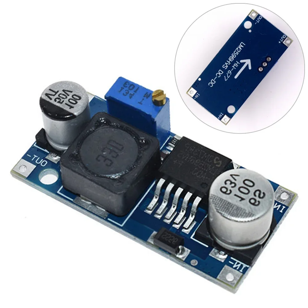 

Regulator Step-Down Module 1 Piece 4.5-60v 48V Accessories Adjustable Fittings Industrial LM2596HV Spare Parts