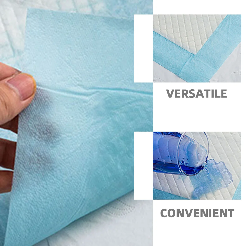 100 PCS Disposable Urine Pad Change Pee Pads for Adults Babies Portable Changing Baby Mat Kids