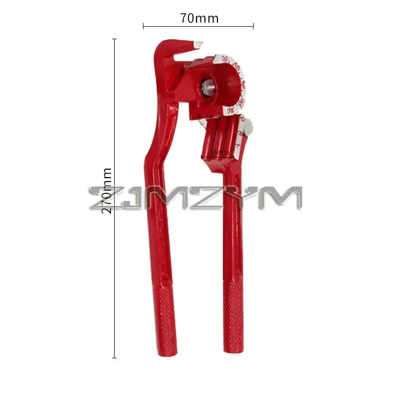 1Set Pipe Flaring Kit Brake Fuel Tube Repair Flare Kit Expander Bending Tool Set for 1/4inch 5/16inch and 3/8inch pipe