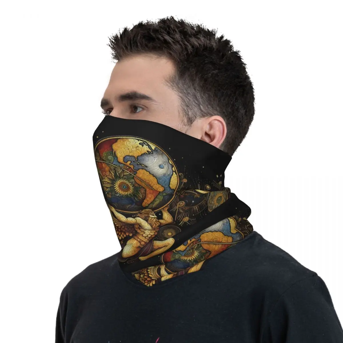 Hercules Scarf Neckerchief Neck Face Mask Polyester