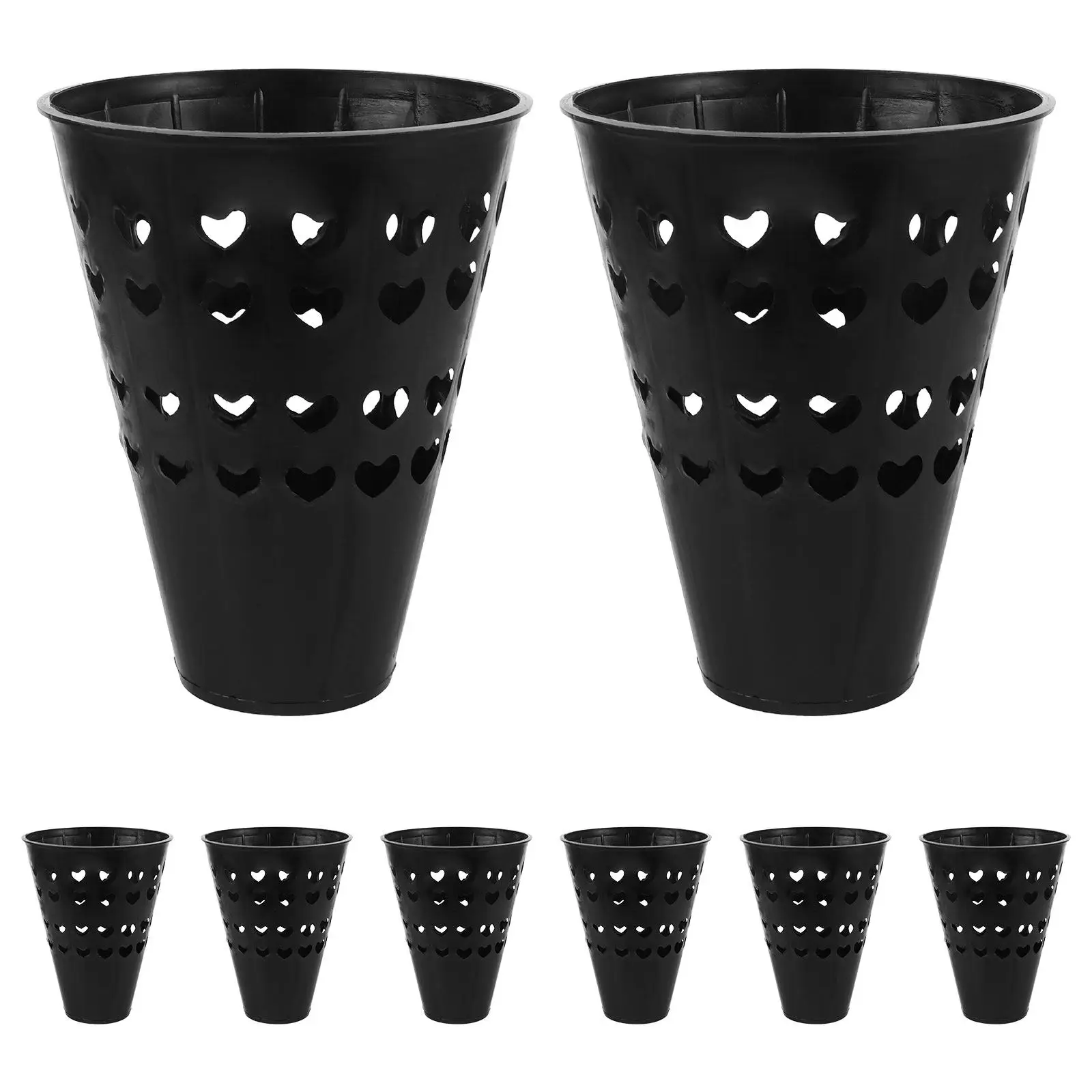 

8Pcs Quick Insert Plastic Floral Holder Bouquet Stand for Table Flower Arrangement Container Fresh Flower Packaging Material DIY