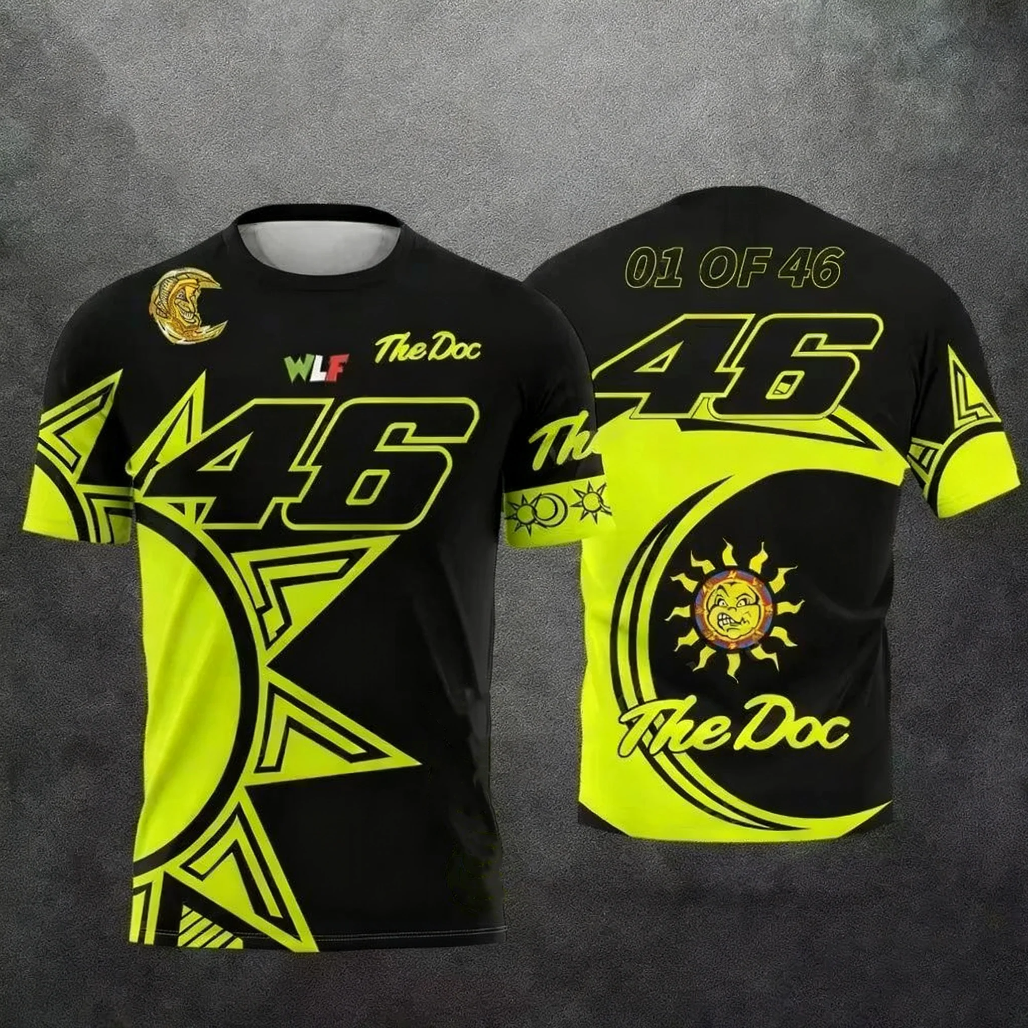 

Best Seller No.46 Motorcycle Racing Superstar Rider T-Shirt Comfortable MOTO Riding Daily Casual Streetwear Fashion Top