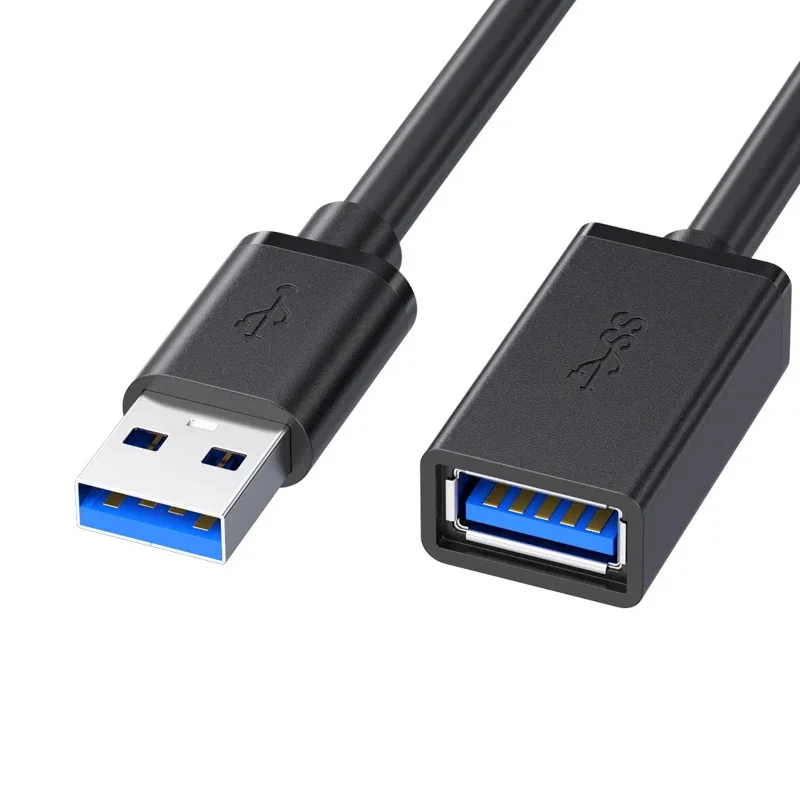 3.0 USB Extension Cable 5m 3m for PC Laptop SSD TV Printer USB 3 0 Extension Cable Male To Female 2m 1m 0.5m Short Data Cord