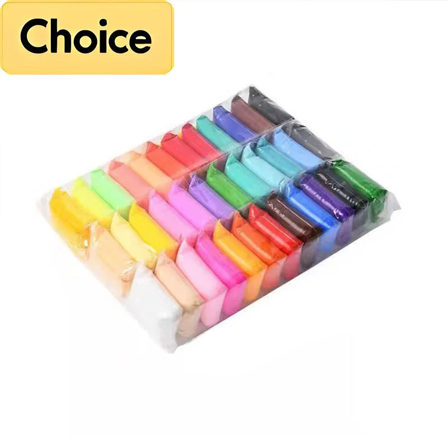 36 Color Clay Air-dried Clay Set, Ultra Light Plastic Clay with Carving Tools, DIY Crafts Gifts for Friends DIY for Children