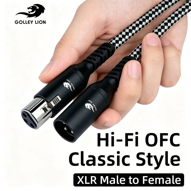 Cable XLR para Micrófono de Karaoke, Cable de Extensión XLR para Mezclador de Audio, Amplificadores, Cable XLR