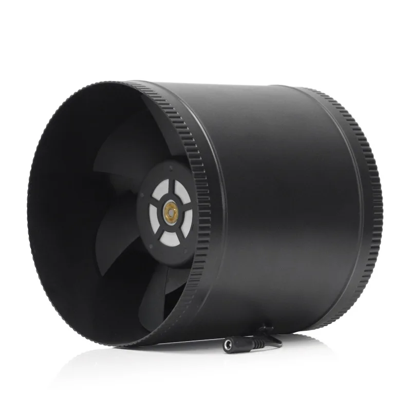 Duct fan 24V3/4/6/8 inch low noise exhaust fan Commercial strong smoke exhaust