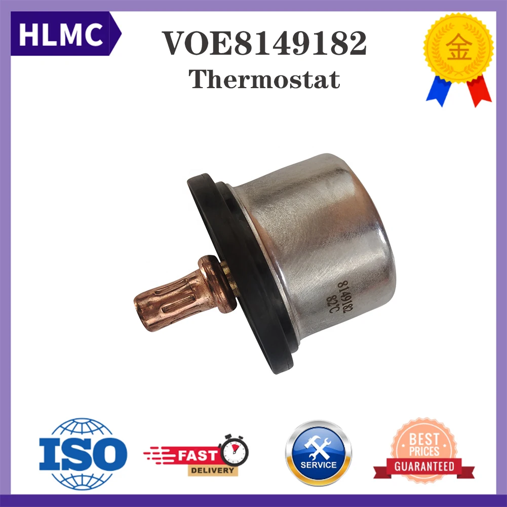 VOE8149182 8149182 Thermostat Temperature Regulator For Engine D12 EC330 EC360 EC460 Excavator L70B L70C L90C L150C L180C L220E