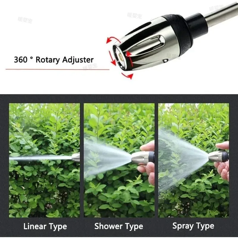 Multi-mode High Pressure Foam Washing Gun Quick Connect Hose Sprayer For Car RV Exterior And Garden Patio Cleaning Jobs