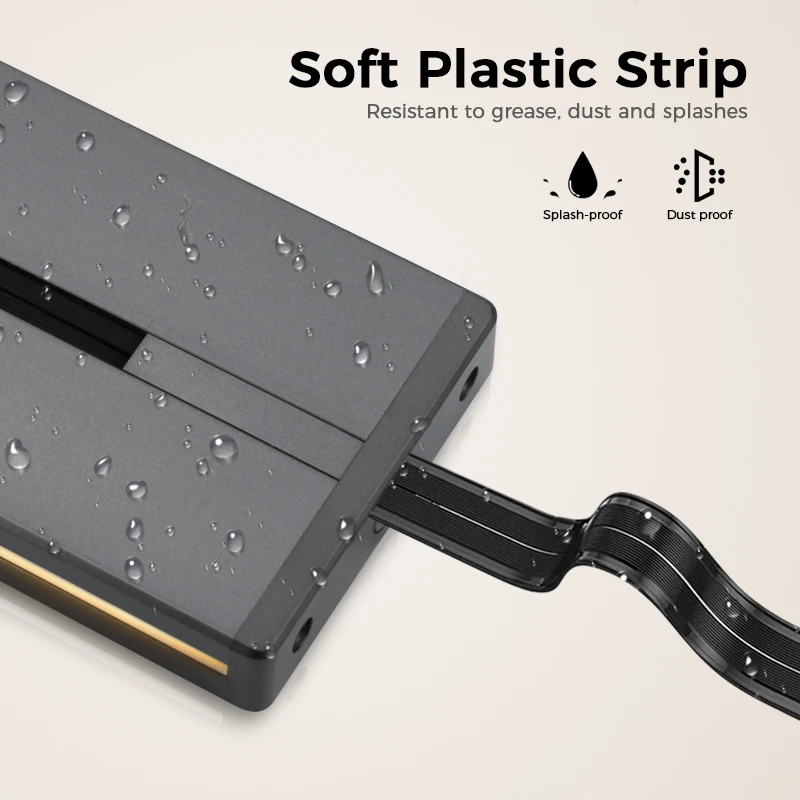 Avoir Track Socket With USB High Power Home Improvement Electrical Sockets kitchen Removable Multiple Plug Dustproof wall outlet