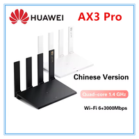 New Chinese Version Huawei WiFi Router AX3 Pro Dual-Core Amplifier Wireless Router 2.4&5G WiFi 6 + 3000Mbps NFC Repeater Wi-Fi