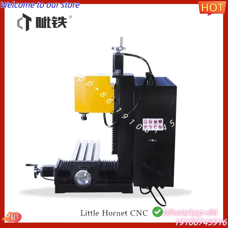 2026 CTMACH Hornet Vertical CNC Milling Lathe Machine Automatic New Single Spindle Custom Motor GSK System 4-Axis R8 Taper
