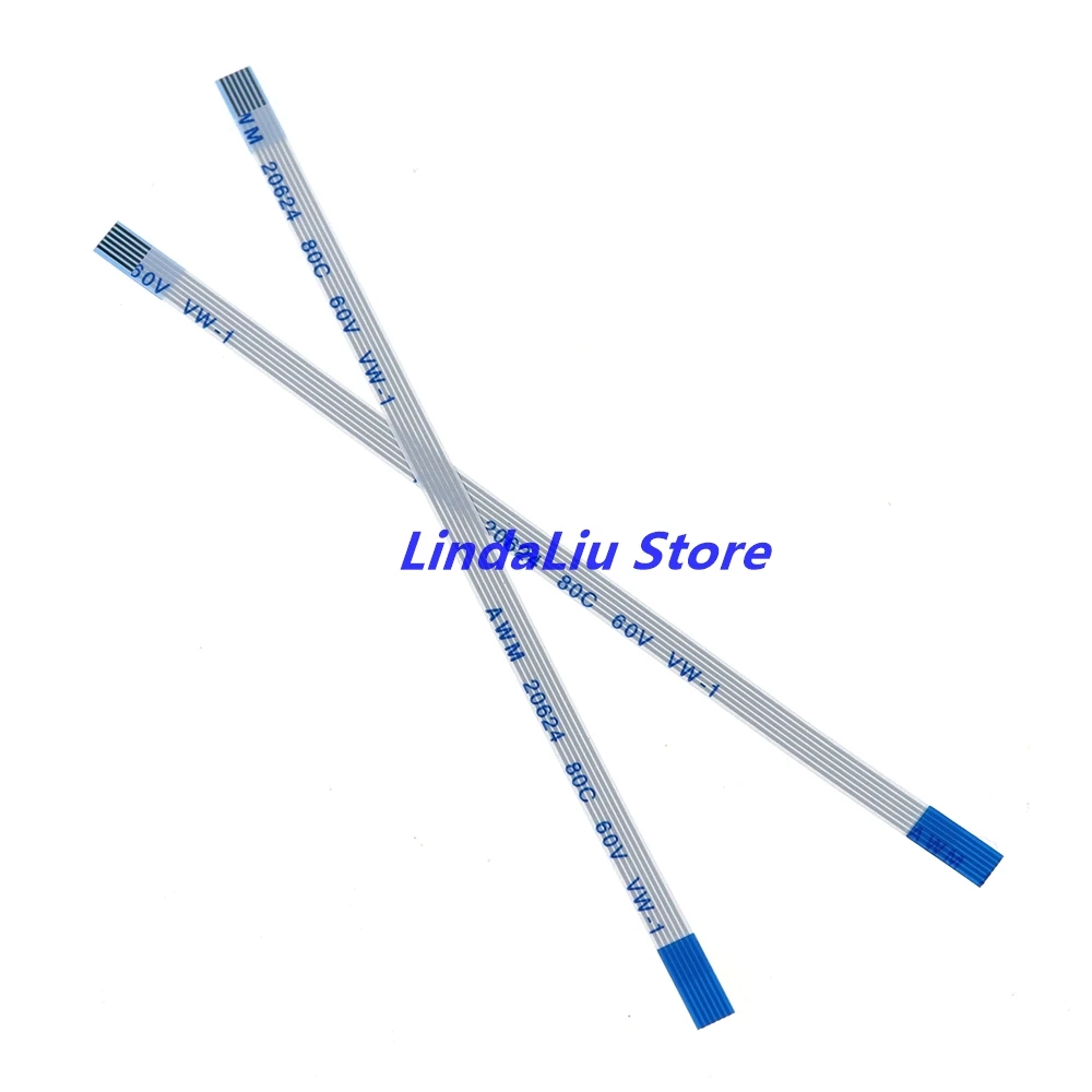 PS3 슈퍼 슬림 3000 4000 CECH-4000 PS3 6Pin 전원 스위치 케이블 용 100PCS 6pin On/Off 전원 리본 케이블