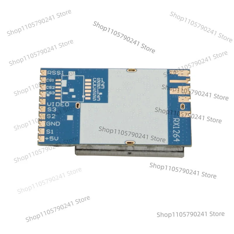 1Pcs 1080-2200MHz FPV Video Receiver 1.2-2.2GHz 8CH Drone VRX Module 22/45mv RSSI Slope for RC Quadcopter