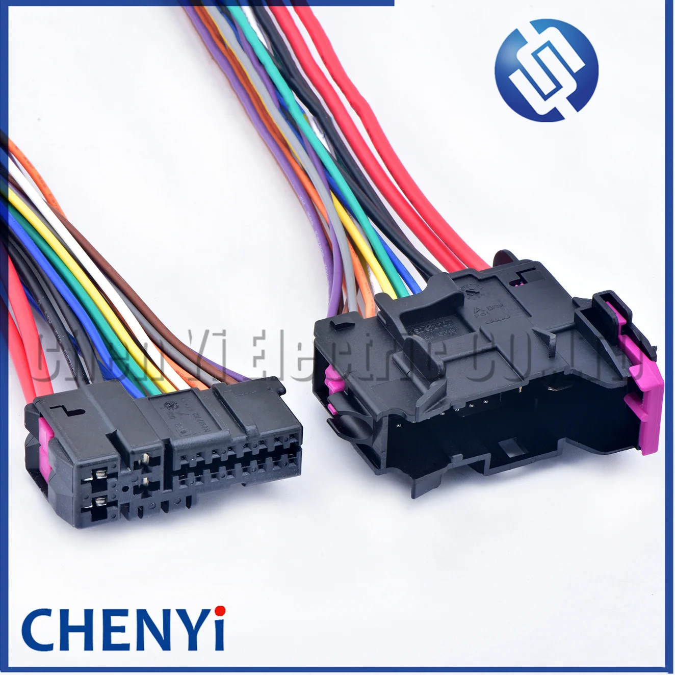 20 Pin/Way Male Or Female Front Door L/R Connector Plug With Wire Harness 8E0 972 702 8E0 972 701 For Audi A4 A6L A3 A8 Q7 Q3 Q5