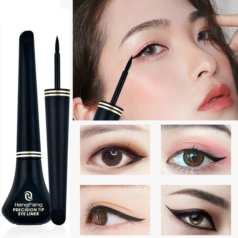 2026 Waterproof Eyeliner Liquid Hard Head Quick Dry Sweatproof Not Blooming Long Lasting Eyeliner Pen Cosmetics Maquiagem