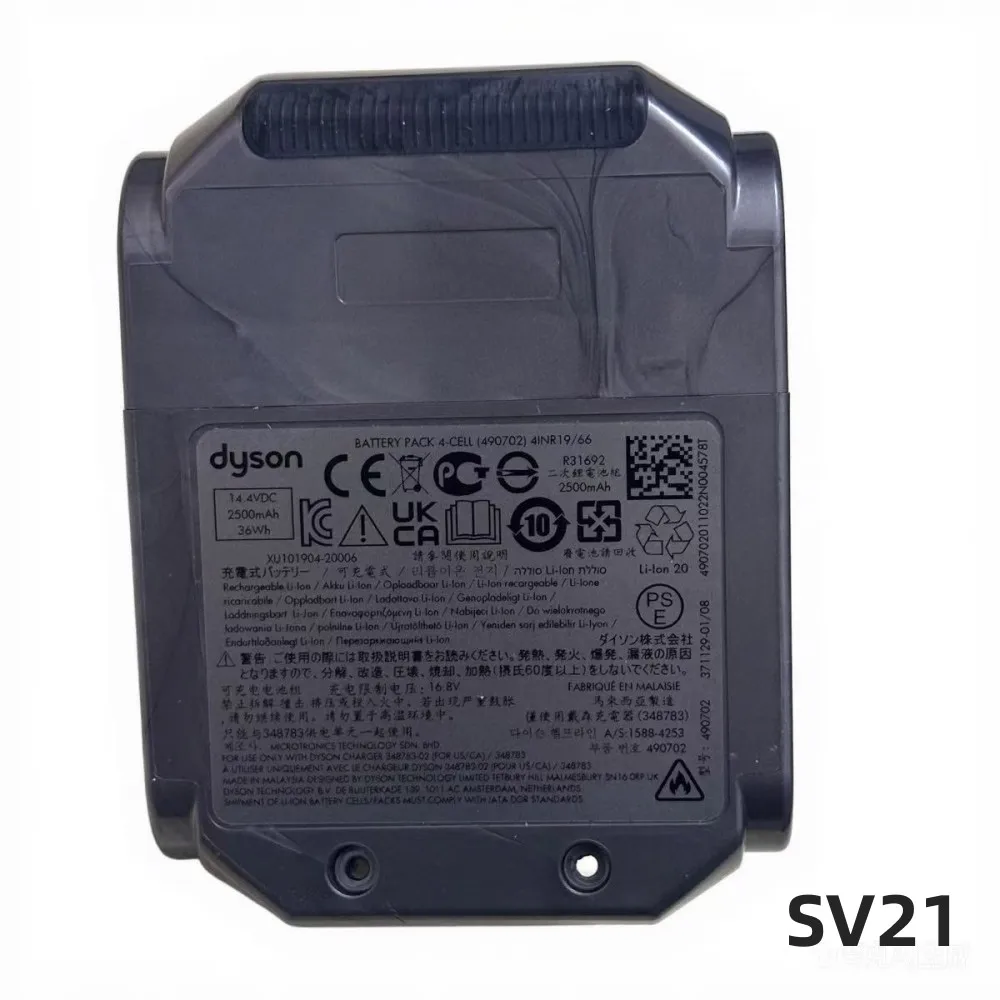 

100%Original 2500mAh 14.4V for Dyson R31692 4-CELL 490702 Micro SV21 Vacuum Cleaner Battery