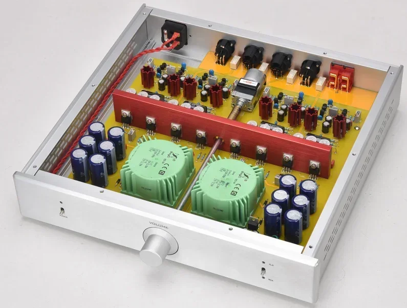 HiFi Audio Field Effect Tube Preamplifier Support K170BL J74BL Chip Lossless Stereo Sound Amplifier Front Stage Equipment
