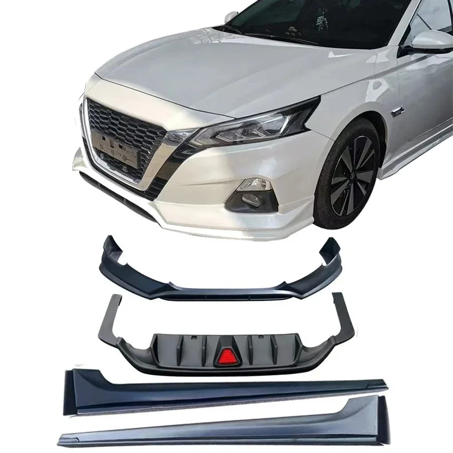 Body Kit for Nissan ALTIMA 2019 2020 2021  Front Lip Rear Lip Side Skirts Hot Selling ABS Plastic Material 1 Set 4 Pcs