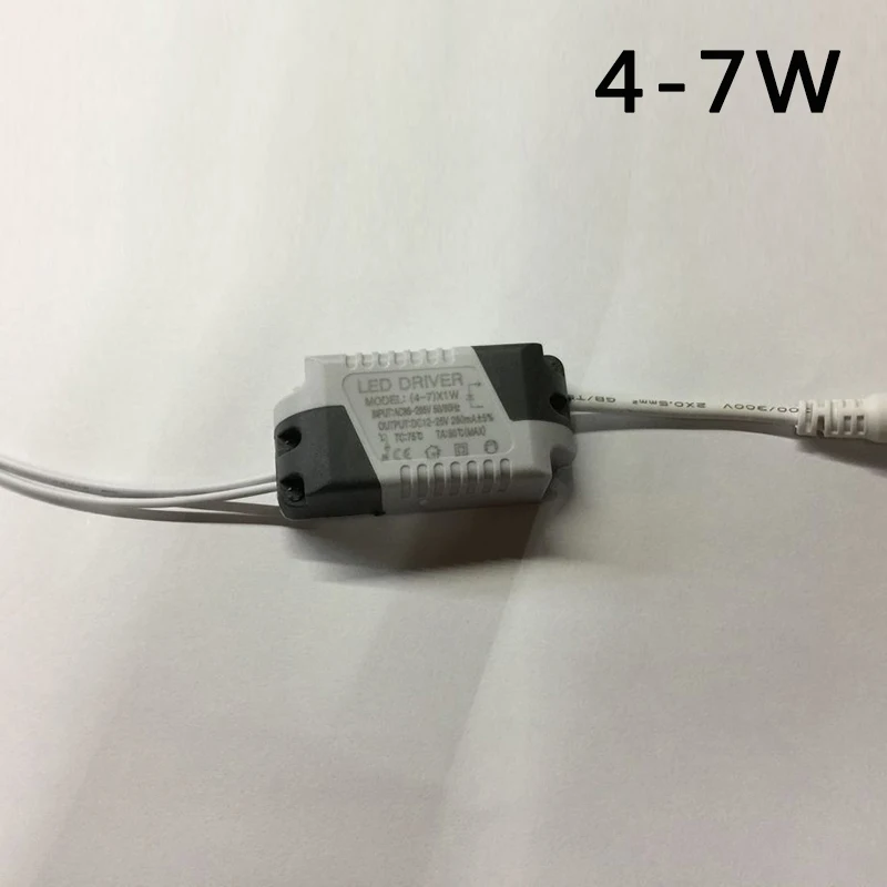 for Lamp LED Light Driver High performance Plastic short circuit protection AC85-265V with DC female interface