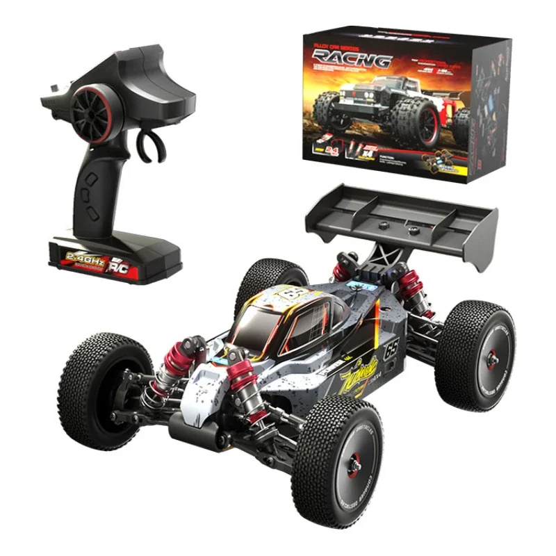 JJRC Q146 High Speed Remote Control Racing Car Electric Four-wheel Drive Alloy Off-road Sports Big Foot Short Truck Toy Car