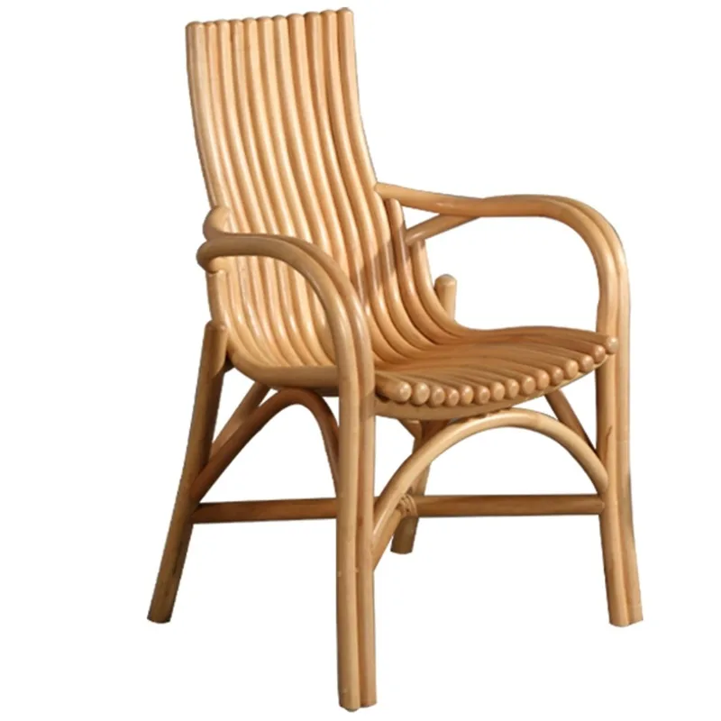 Leisure Real Rattan Home Balcony Living Room Furniture Chair