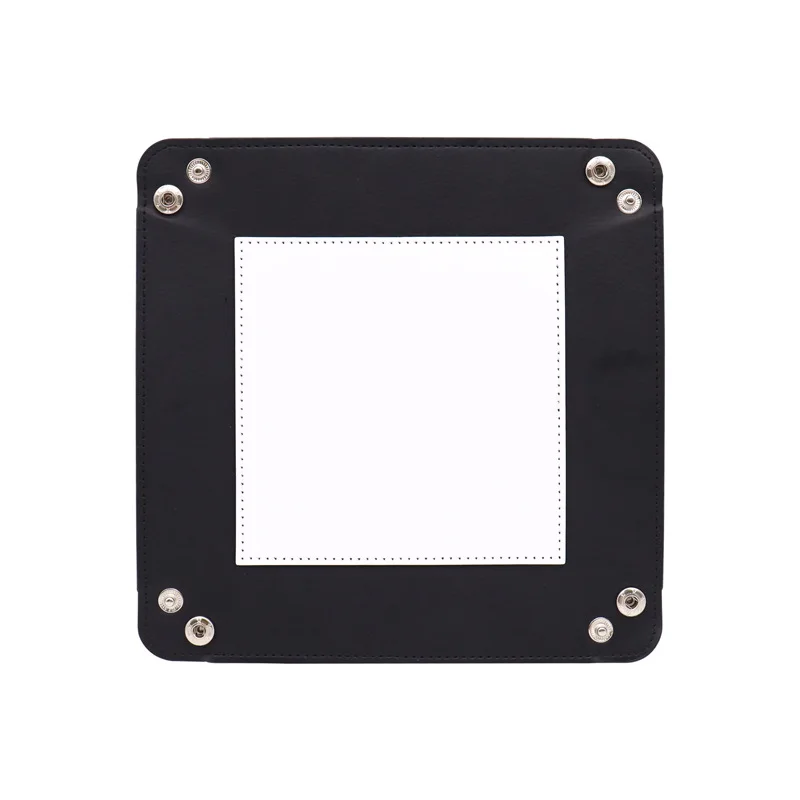 

10 упаковок, пустой поднос для сублимации, настольный органайзер для хранения, ловушка из искусственной кожи, прикроватный туалетный столик, поднос для ювелирных изделий, тумбочка Caddy