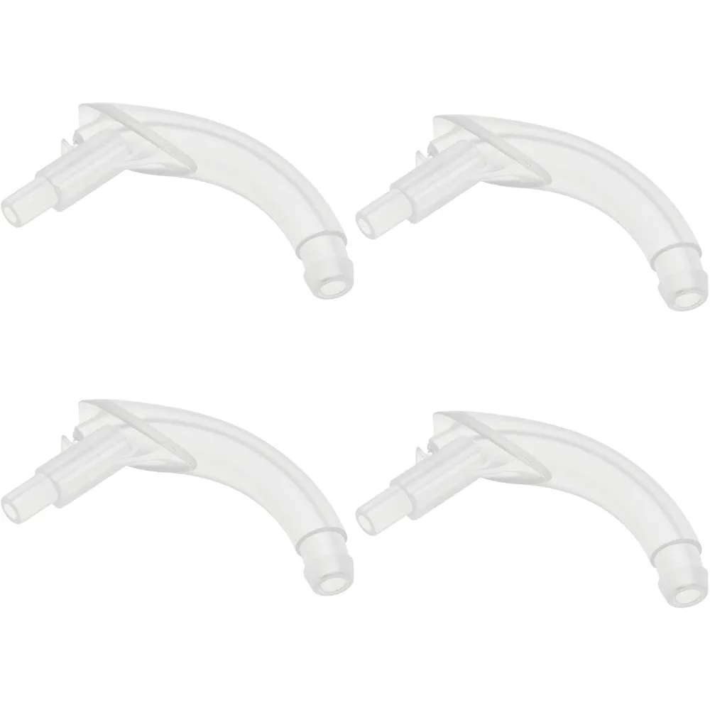 Soft Wearable Replacement Ear Fixing Hooks 4 Pack, Detachable Hanging Clip Accessories for Mini Sound Receiving Equipment