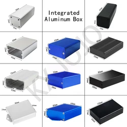 Aluminum Enclosure Integrated Box Silver/Black/Blue Waterproof Box Electronic DIY Power Circuit Board