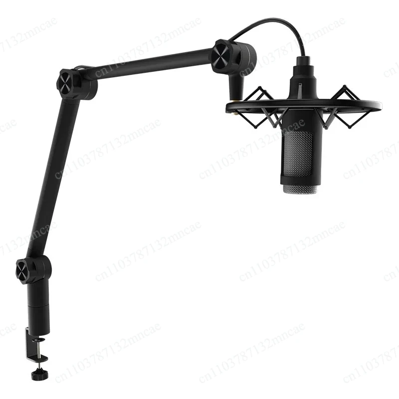Microphone stand desktop universal folding lazy person cantilever live streaming karaoke microphone stand shockproof