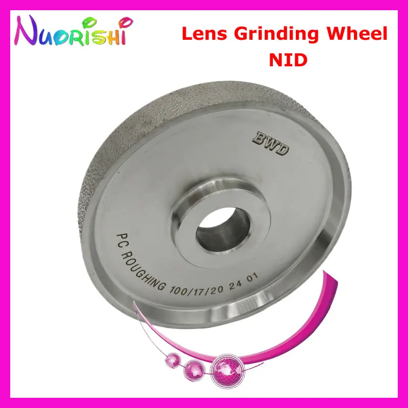 NID Customzied Grinding Wheel for Smilar NIDEK PLB-2R PK4 PC PLB Auto Lens Edger CR Glass PC Lens Fine Polishing Cutting Whee