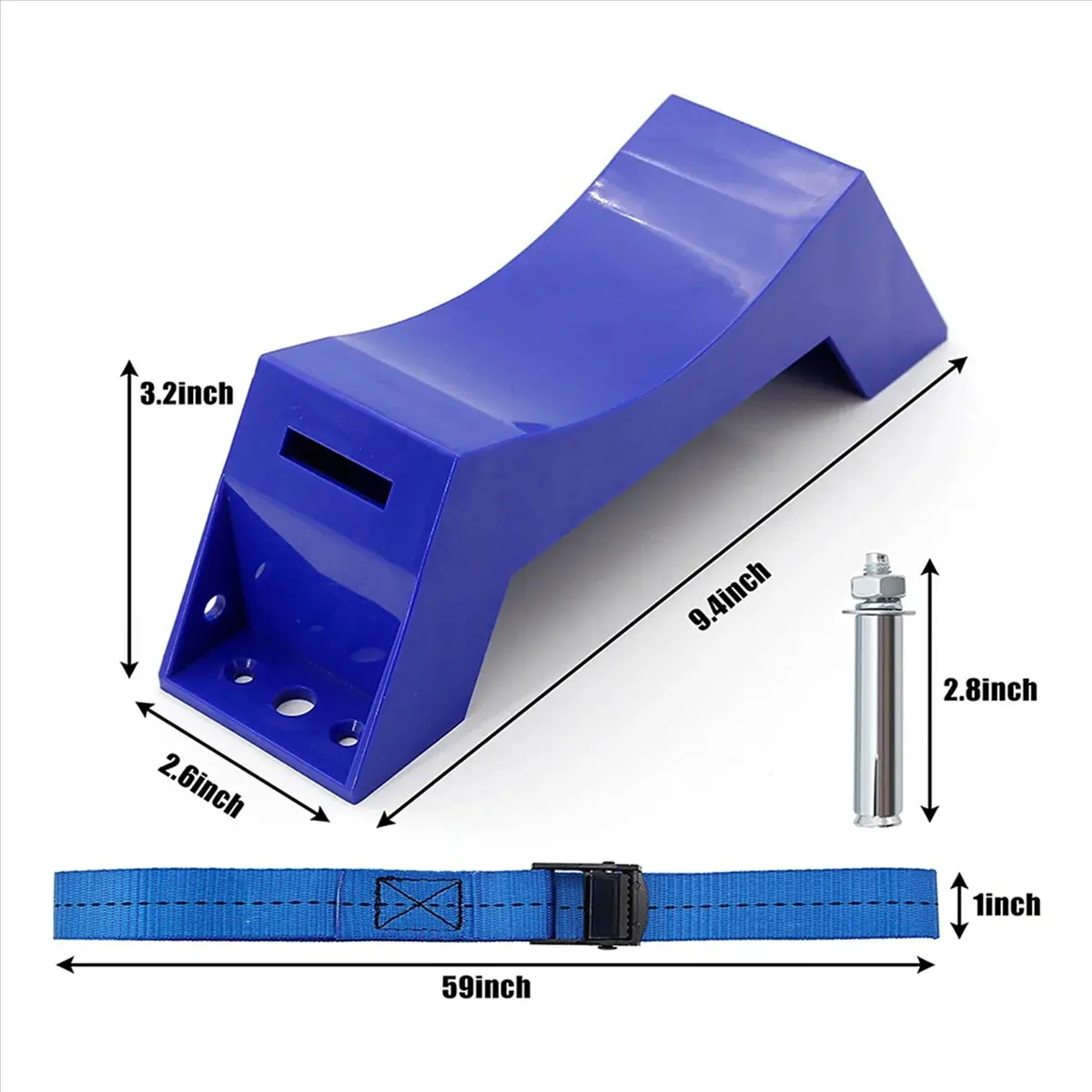 

Кронштейн для газового баллона на 4 шт. (пропан), настенный, из прочного АБС-пластика