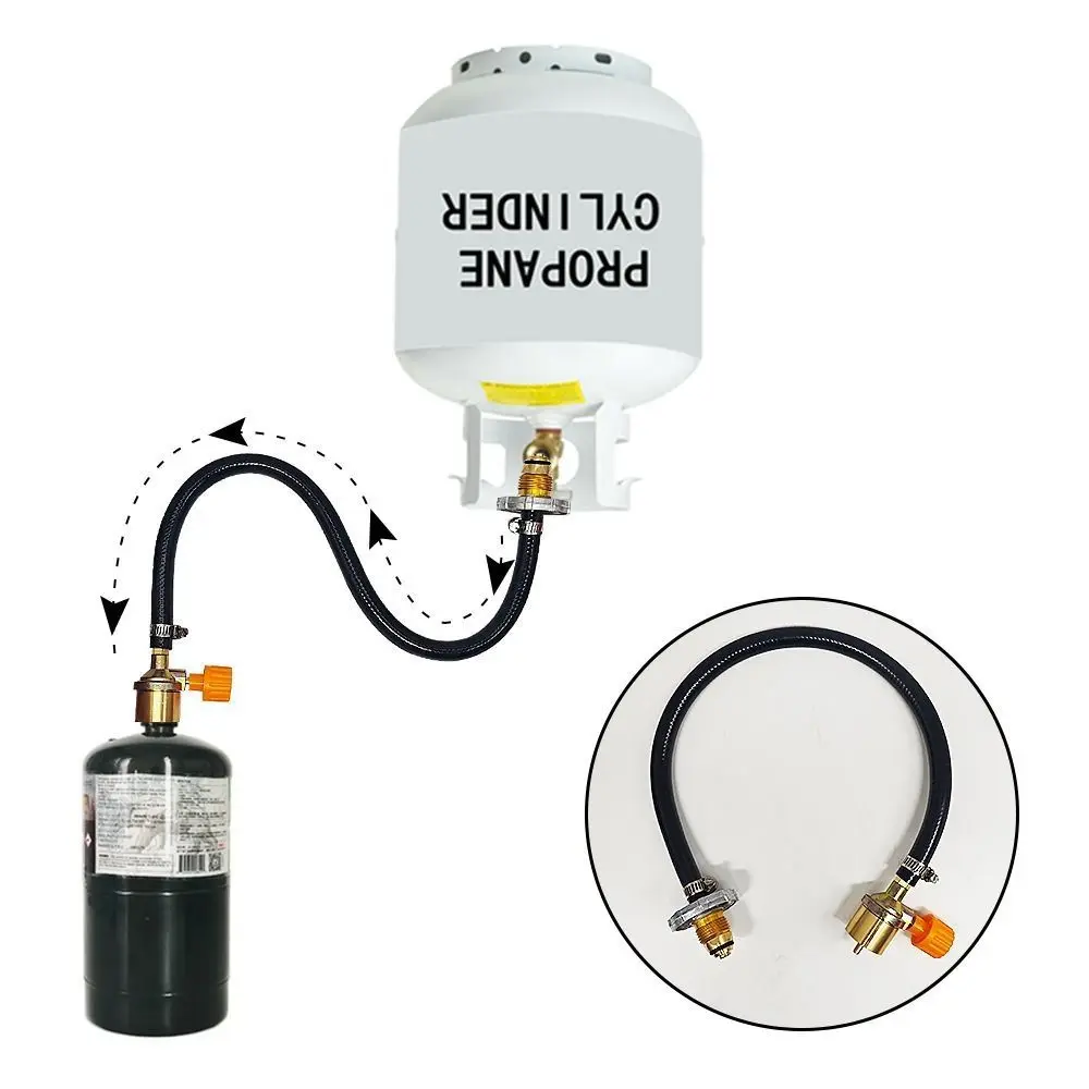 

Efficient Cylinder Refill Adapter Cost-effective Leak-proof Propane Refill Adapter Flat Cylinder Tank Butane Fuel Tank