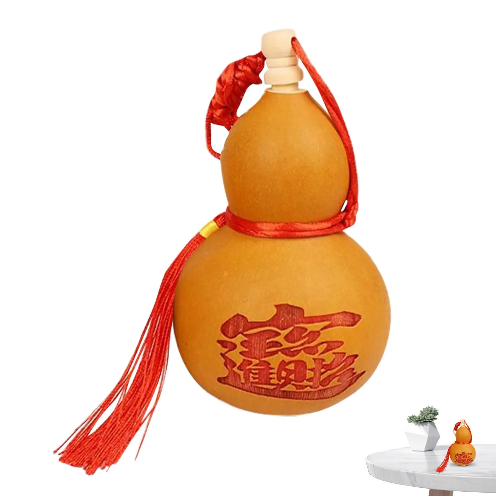 Bottle Gourd Natural Dried Wine Gourd Home Decoration Small Decorative Crafts Supplies Calabash Collectible Home Decor For