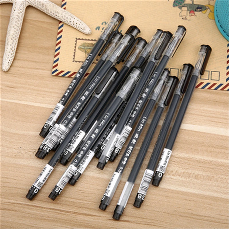 Simple and practical student stationery office supplies color pen black blue stone drill Teaching equipment for office supplies 