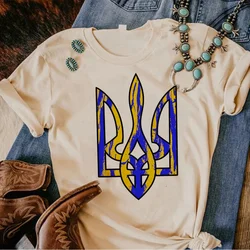 Ukrainian t-shirts women comic Y2K anime Tee girl designer anime graphic clothing