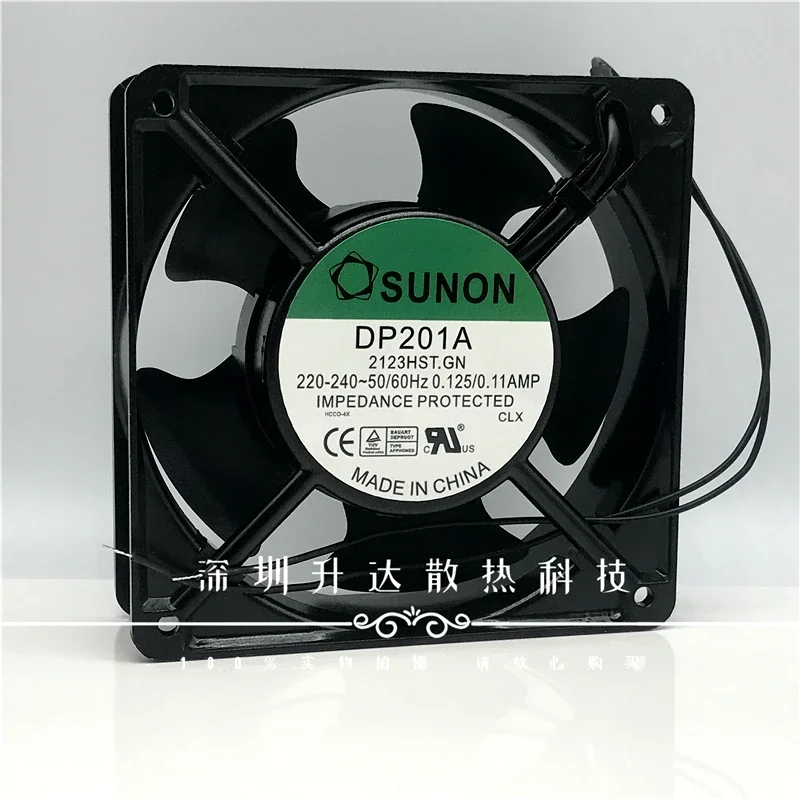 Nieuwe Sunon Dp201a 2123hst.gn Warmteafvoer Van Gearceerde Poolmotor Voor Gn 12 Cm Axiale Ventilator 220V 240V