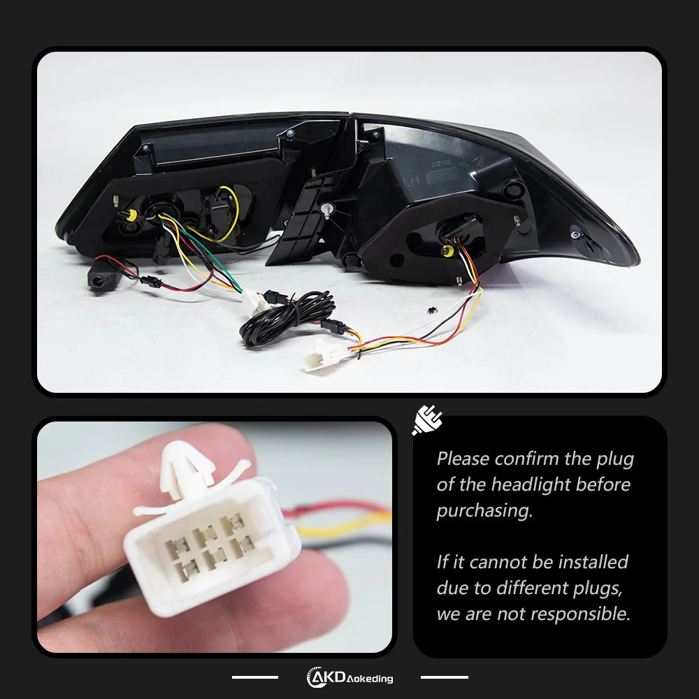 

AKD Car Styling for Lexus RX300 RX Tail Lights 2016-2020 X270 RX350 LED Tail Lamp DRL Dynamic Signal Reverse auto Accessories