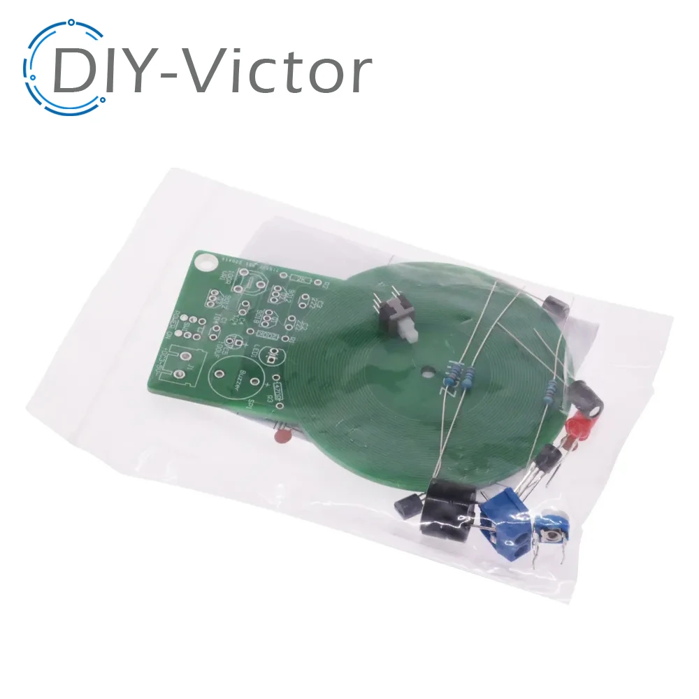 MDS-60 DIY Kit Metal Detector Electronic Kit DC 3V-5V 60mm Non-contact Sensor Board Module DIY Electronic Part Metal Detector