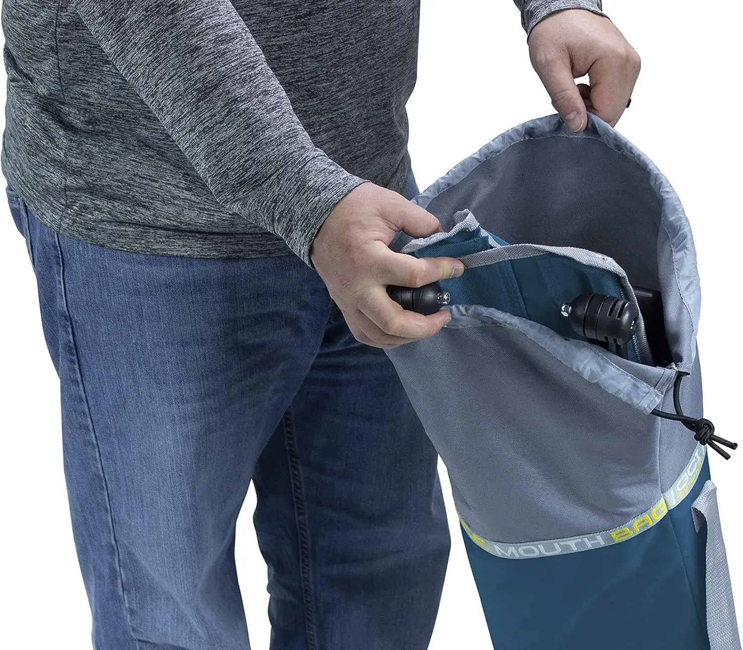 Cadeira de balanço externa Sunshade Rocker com dossel