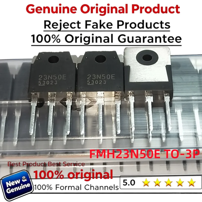 5-10-50PCS 100% New Imported Original FMH23N50E 23N50E TO-3P MOS FET Inverter Welding Machine 23A 500V