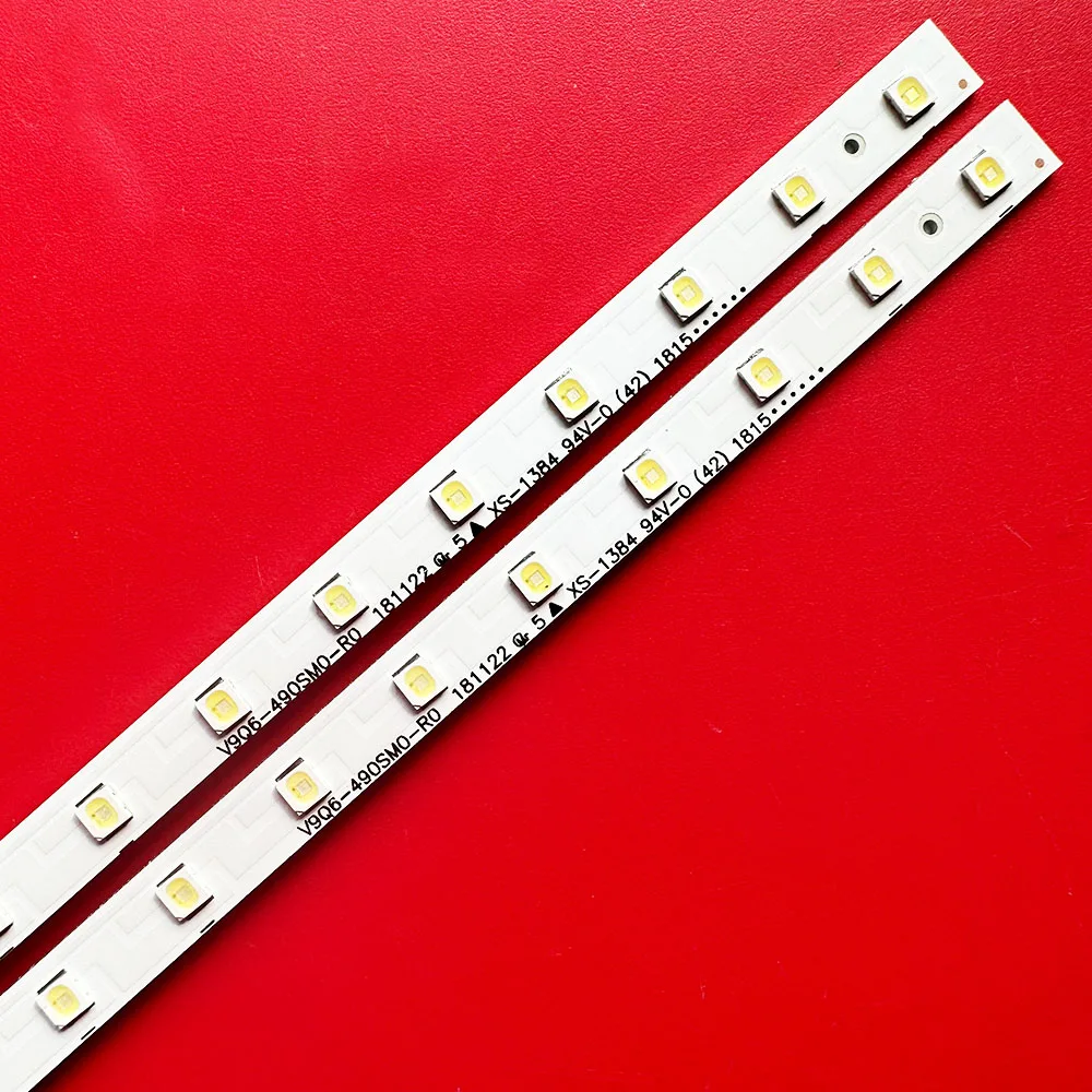 2/8PCS LED Backlight for V9Q6-490SM0-R0 QE49Q66RTA QE49Q60RATXZT QE49Q60RAT QE49Q67RAT QN49Q60RAG QA49Q60RAW