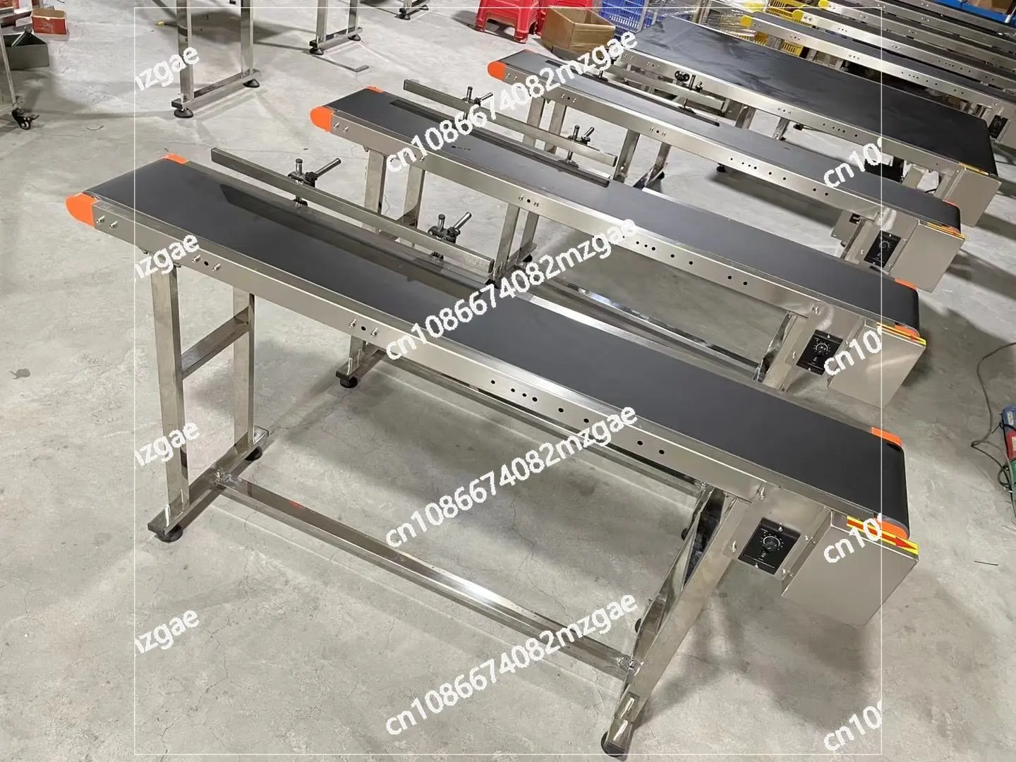 Coding Conveyor Coding Machine Assembly Line Small Belt Conveyor Belt PVC Belt Flat Conveyor