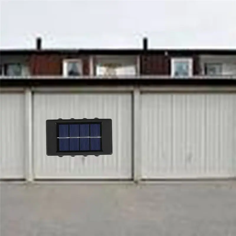 N96R 2Pcs Solar Wall Lights Outdoor Waterproof LED Solar Lamp For Garden Balcony Yard Street Decor Lamps Durable
