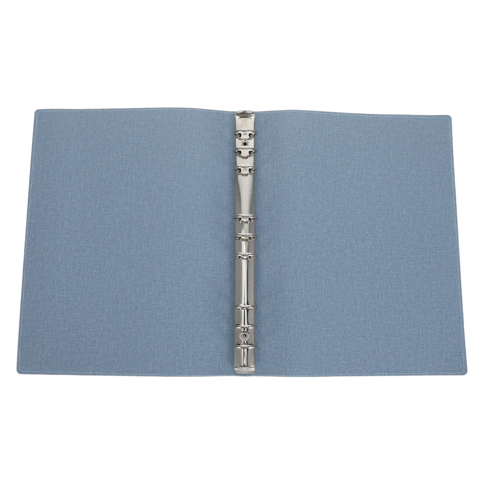 B5 Binder Cover 9 Hole Loose Leaf PU Notebook Shell Refillable Planner Journal Binder Scrapbook Travel Diary Organizer