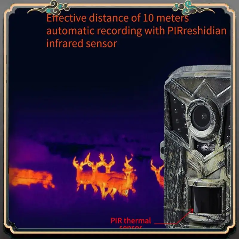 

Премиум HD 1080P камера для охотничьих троп, водонепроницаемая инфракрасная камера ночного видения, камера безопасности, камера дикой природы, уличные фотоловушки для дикой природы