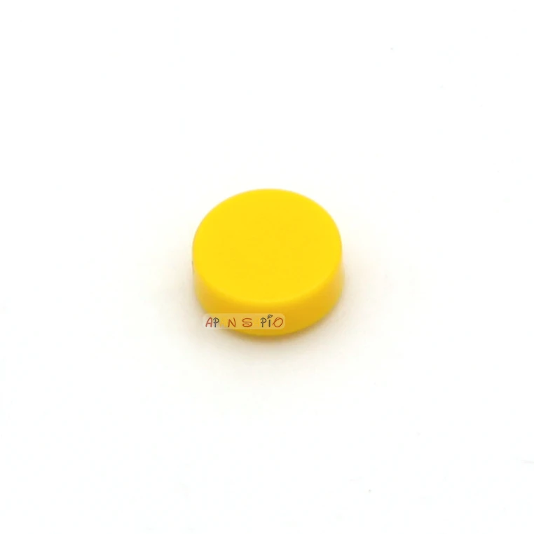 100 stücke Fliesen 1x1 Runde DIY Bausteine Ziegel 33 Farbe Pädagogisches Kreatives Spielzeug für Kinder Größe Kompatibel mit 98138