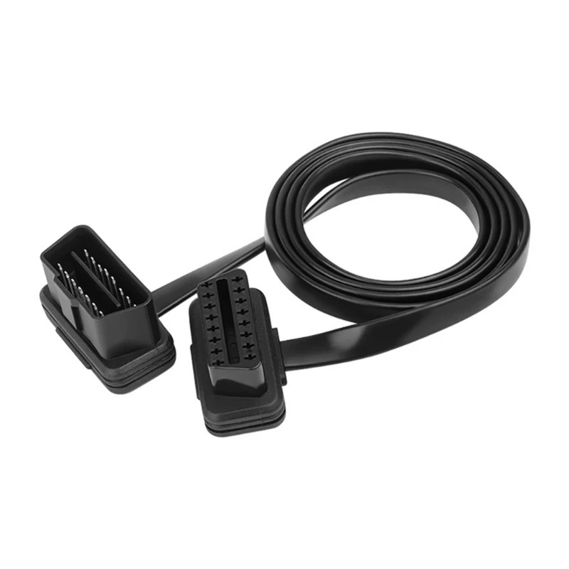 30/60/100cm Male to Female Extension Cord OBD2 Extension Cable With 16Pin For Accurate Vehicle Diagnostics