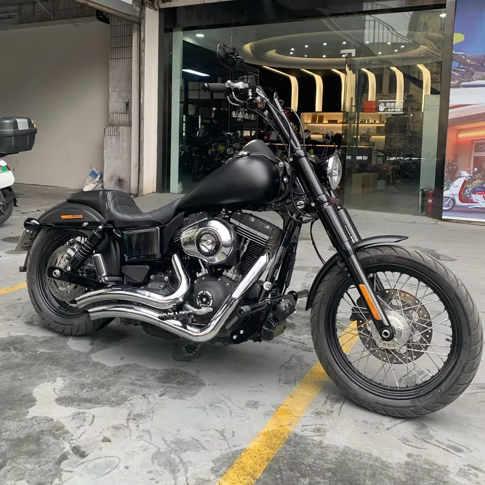 For Harley Davidson Dyna Street Fat Bob 07-17 Motorcycle Upper/Lower Front Fork Shock Absorber Cover Protective Sleeve